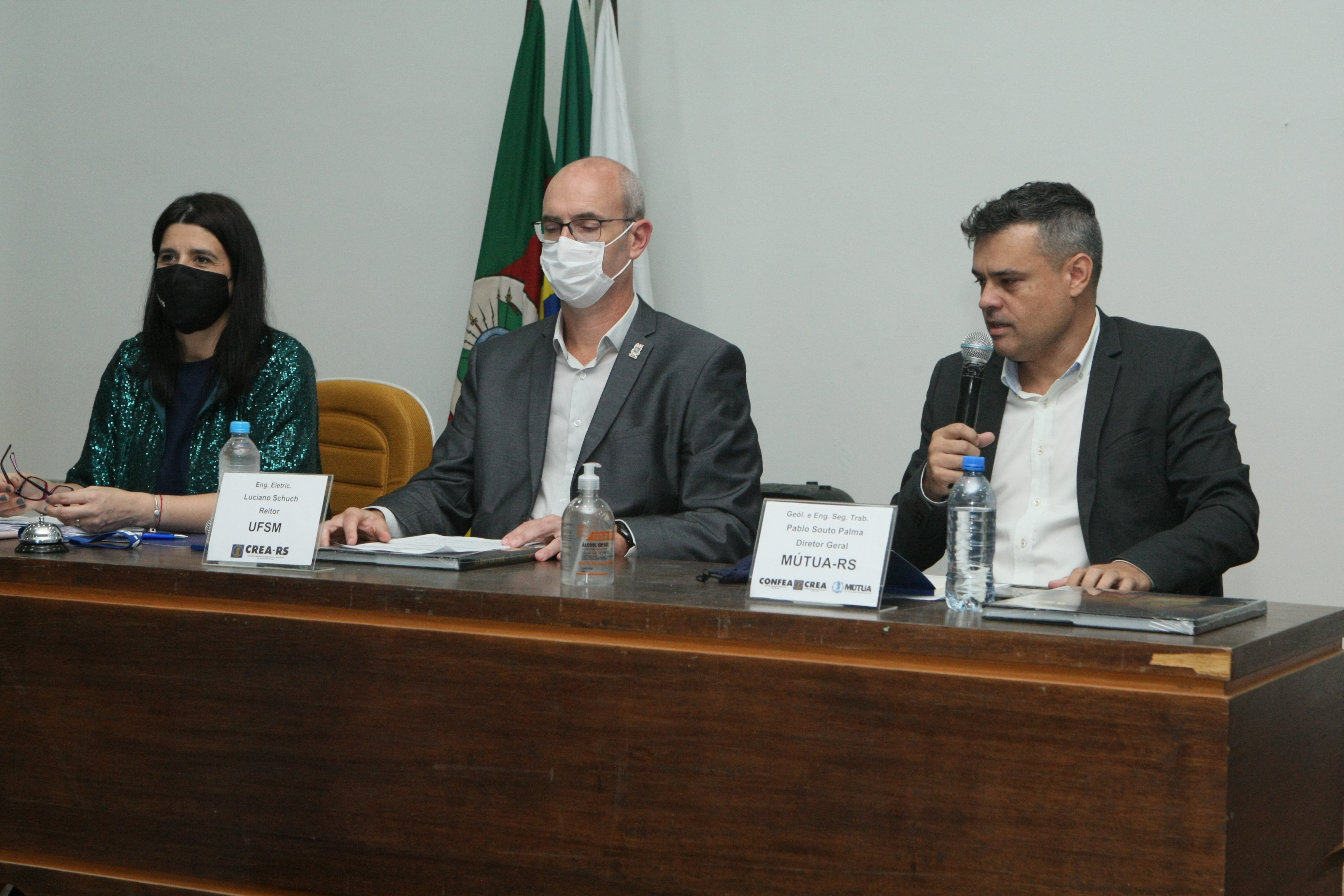 Diretor-geral da Mútua-RS, Geól. e Eng. Seg. Trab. Pablo Souto Palma